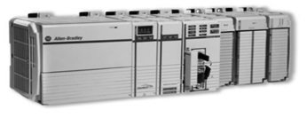 Allen Bradley programmable logic controller (PLC).