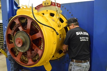 Sulzer's wheel motor services