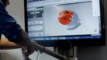 Precision machining enables manufacturing of parts with complex hydraulic geometries.
