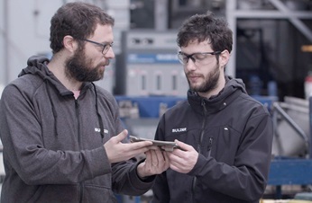Two sulzer specialists in Buenos Aires service center