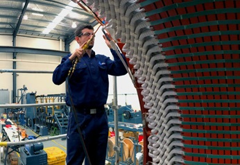 Stator rewind.