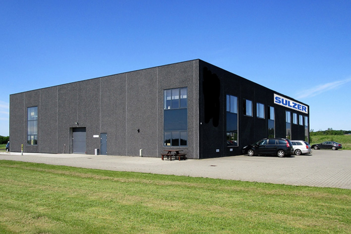 Middelfart service center building in Denmark