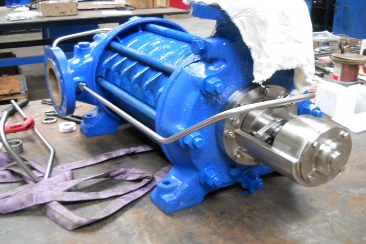 Florange Service Center - fully completed pump.