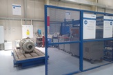 Interior photograph of the Basra Service Center
