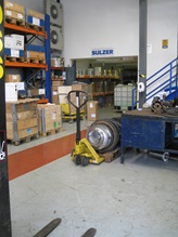 Spare parts storage