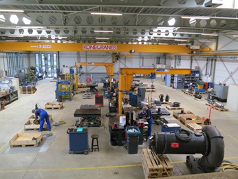 Maastrich Service Center inside