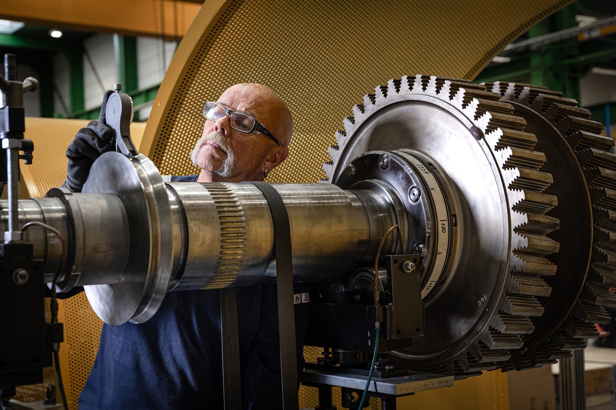 Turbine balancering