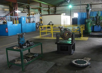 Inside the Port Harcourt service center