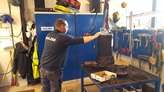 Inside the Fredrikstad Service Center