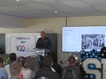 Sulzer South Africa Service centre 100 years celebration