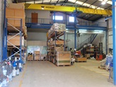 Storage area in Oviedo Service Center