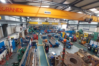 Bristol Service Center interior photograph.