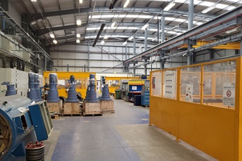 Interior photograph of the Middlesbrough Service Center