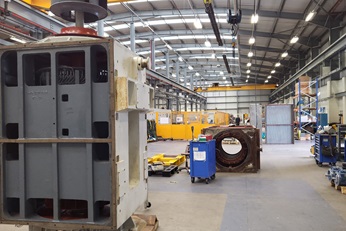 Interior photograph of the Middlesbrough Service Center