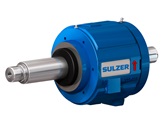 Bearing assembly with a Sulzer logo