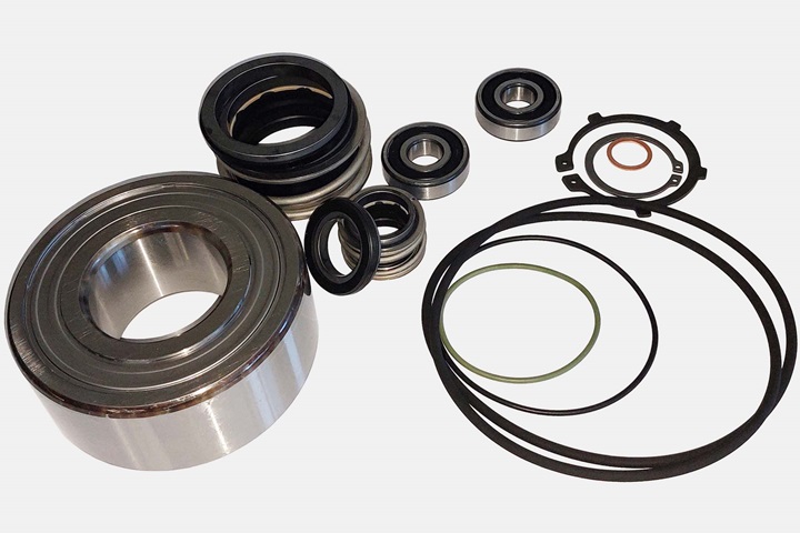 Spare parts and kits for wastewater and dewatering products