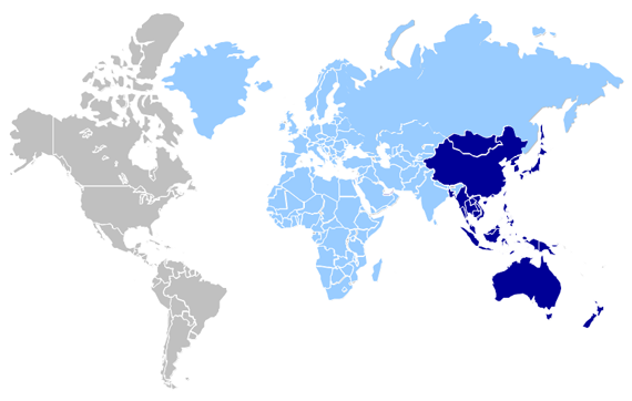 Worldmap for Coil Ordering