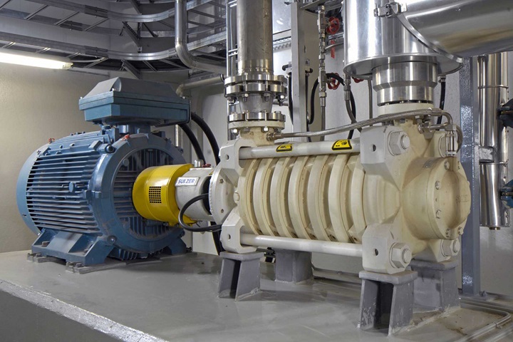 MBN medium pressure stage casing pump in a power plant