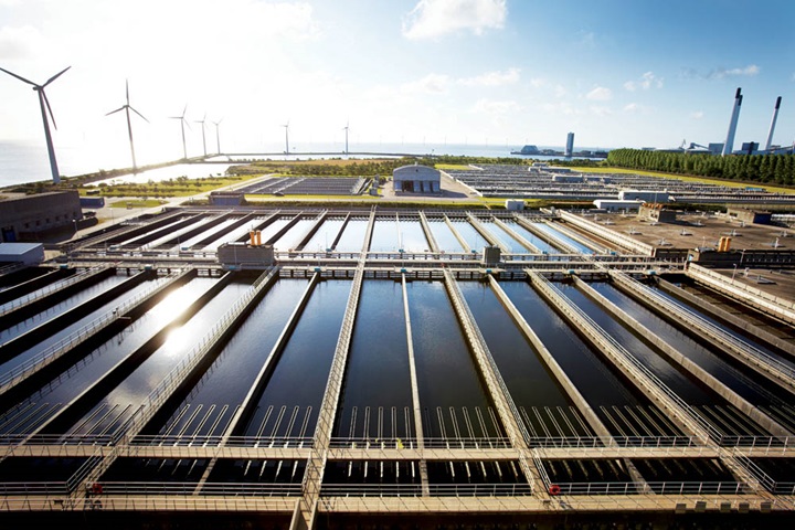 Municipal wastewater treatment plant in Denmark