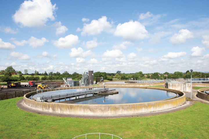 Wastewater treatment plant (archive picture)
