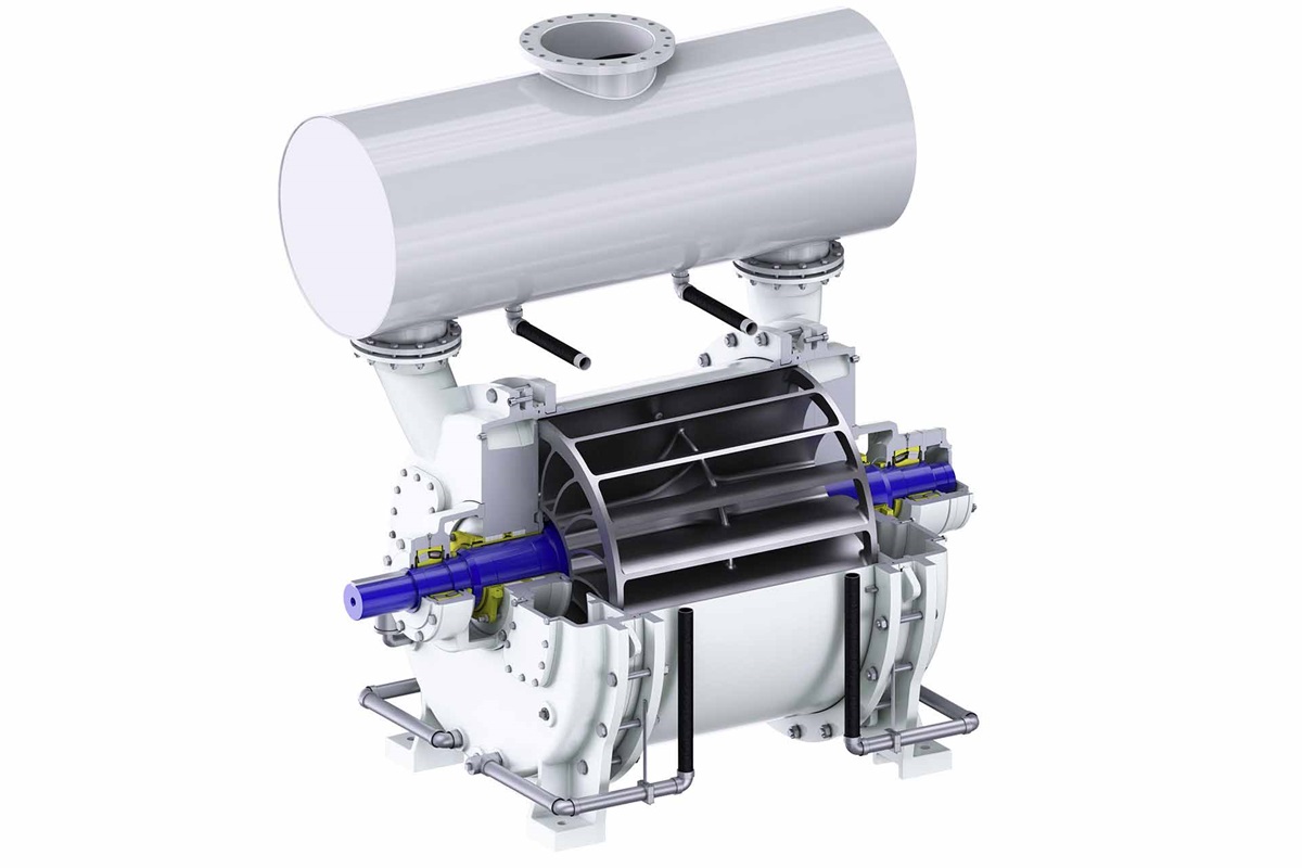 Liquid ring vacuum pump type Ensival Moret VRN Sulzer