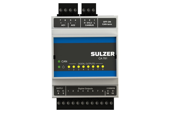 Output expansion module type ABS CA 781