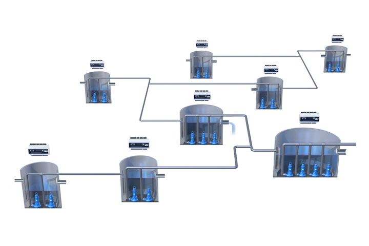 Sulzer provides web-based control- and monitoring solutions for wastewater pumping stations