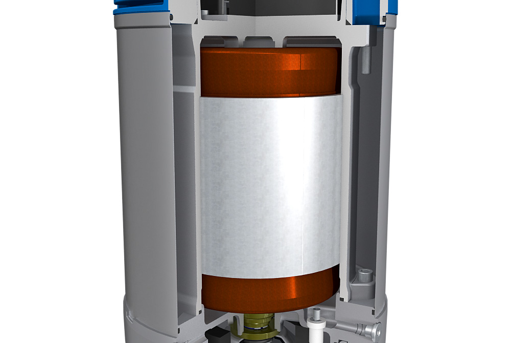 Submersible drainage center-line pump XJC 
