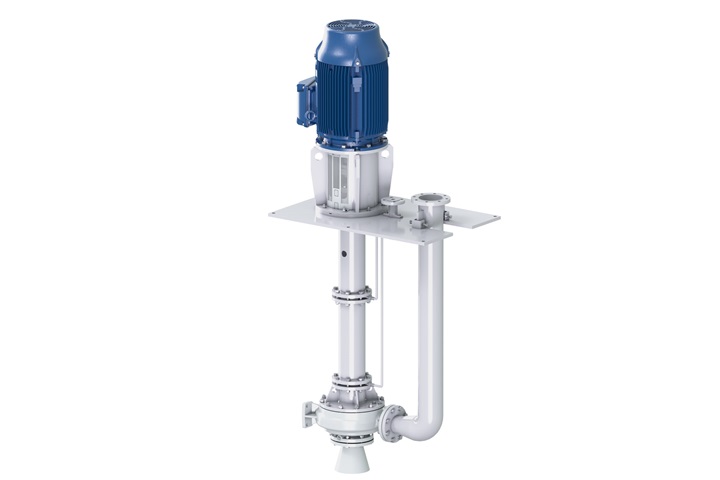 VM vertically suspended sump pump