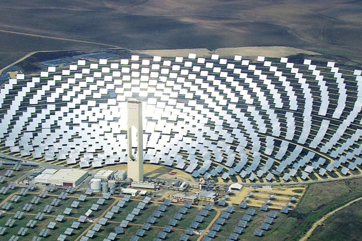 solar-power field