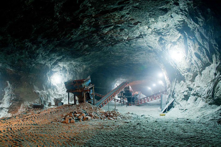 Underground mine work
