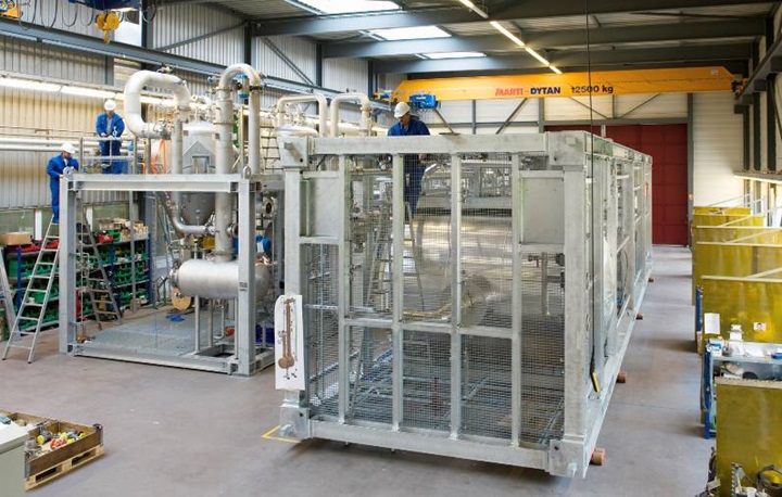 Fast, clean and reliable fabrication of a skid-mounted plant in one of our workshops