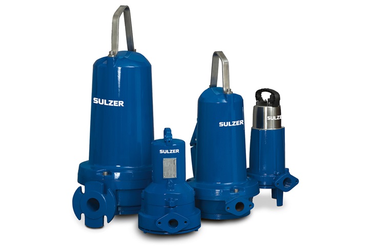 Submersible grinder pump range type ABS Piranha