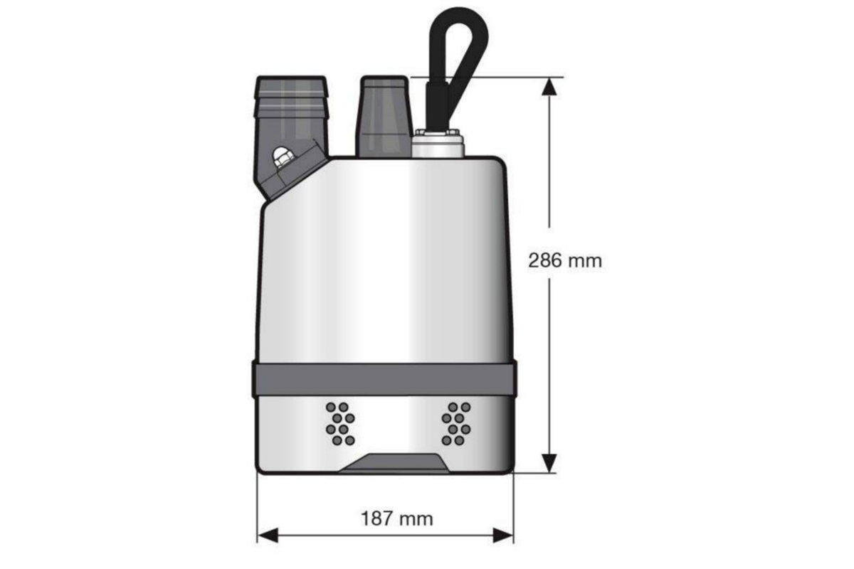 Schmutzwasser Tauchmotorpumpe J 5 Sulzer