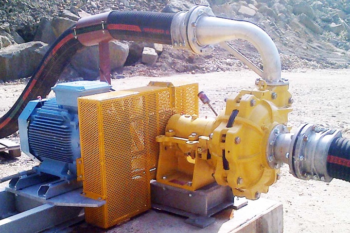 Heavy duty slurry pumps type Ensival Moret EMW