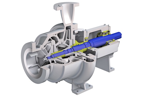 AHLSTAR LSP/T end suction two stage low speed high pressure pumps