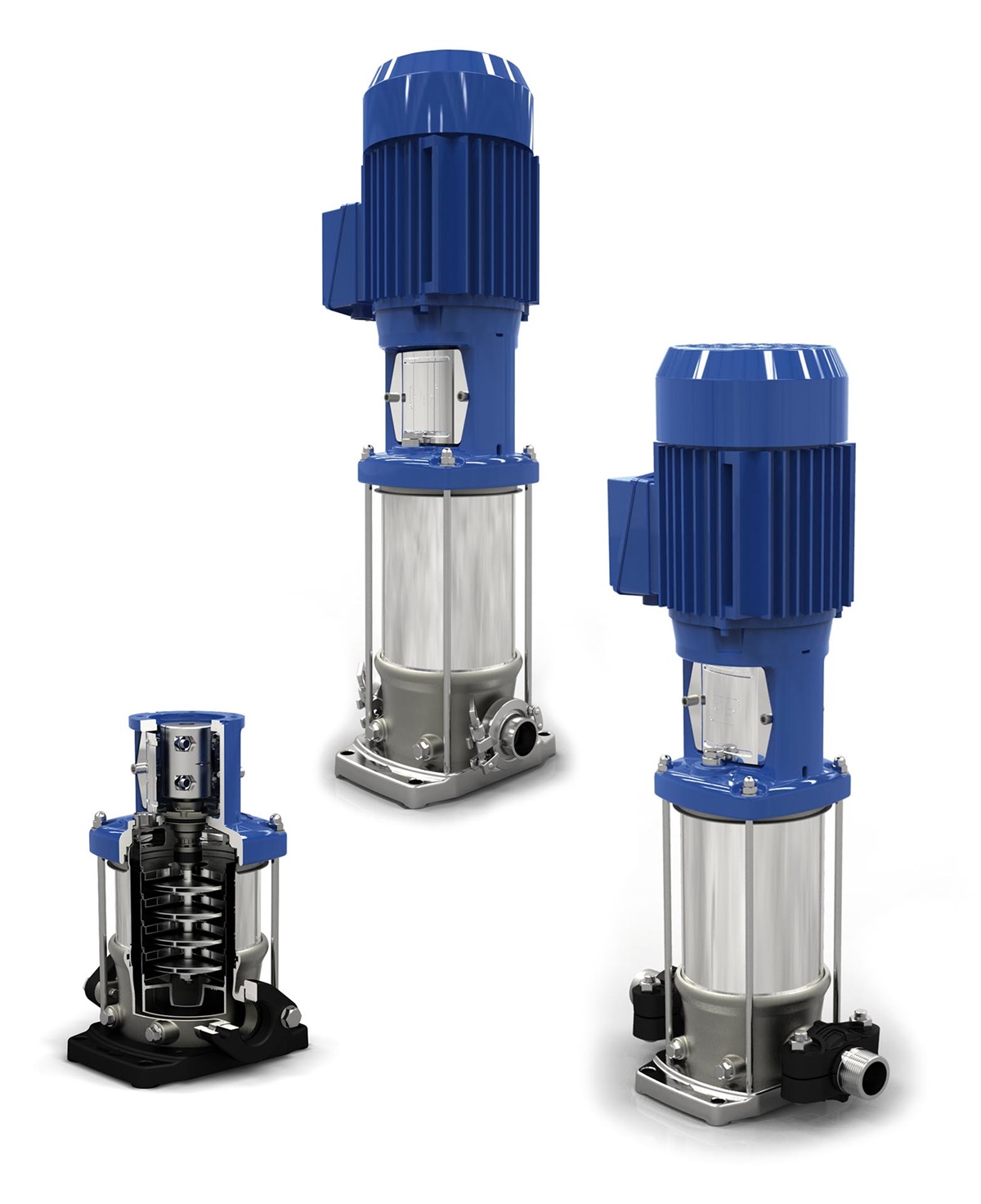 China MTS-B Immersions-Hochdruck-Kühlmittelpumpe Vertikale mehrstufige  Kreiselpumpe Fabrik und Hersteller