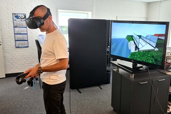 Sulzer’s virtual reality simulation of the installation helped other contractors visualize the site