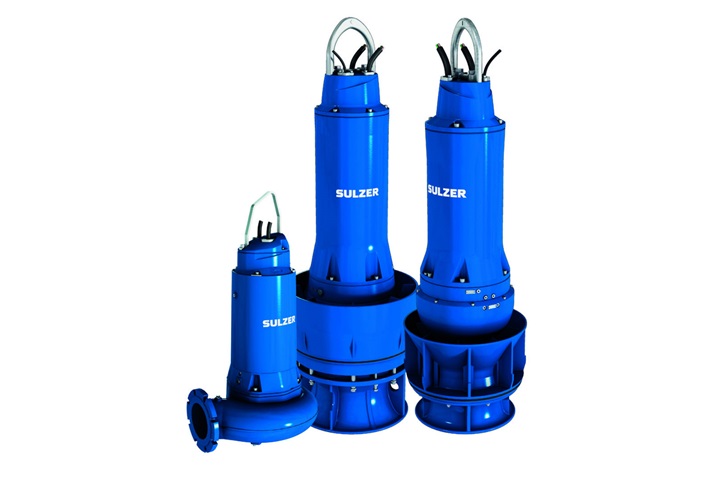Group of submerible heavy duty pumps 