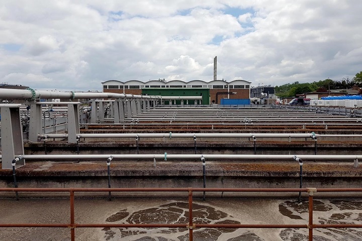 Anglian Water’s Basildon Sewage Treatment Works in Essex, UK