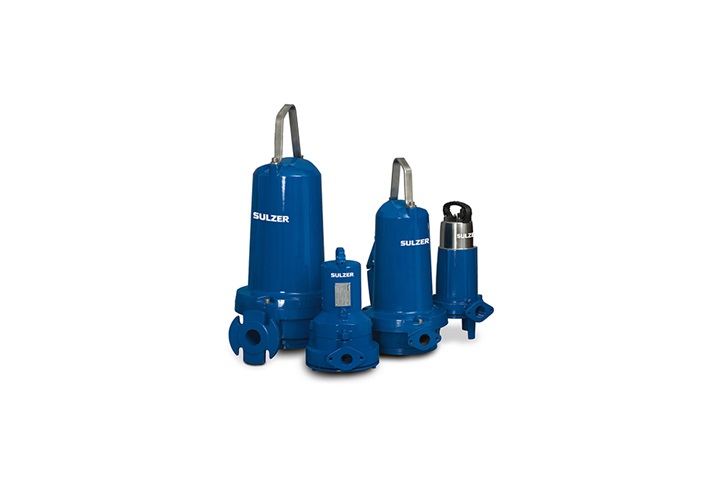 Group of submersible grinder pumps, type ABS Piranha
