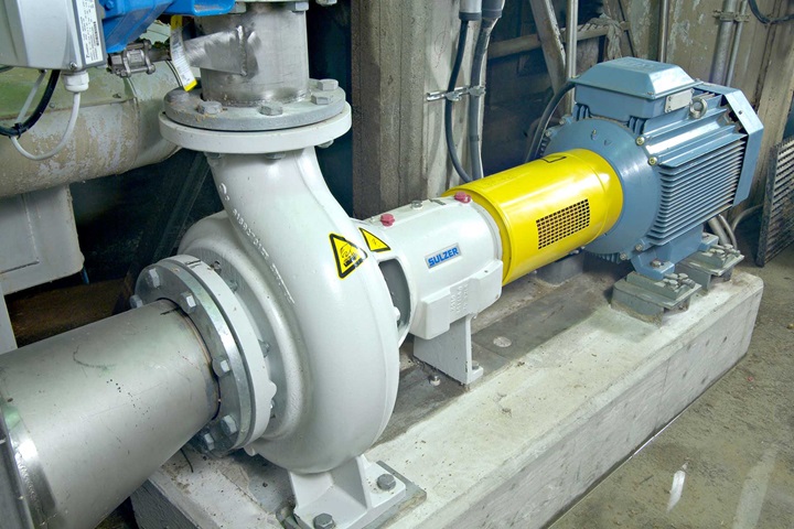 AHLSTAR end suction single stage process pump