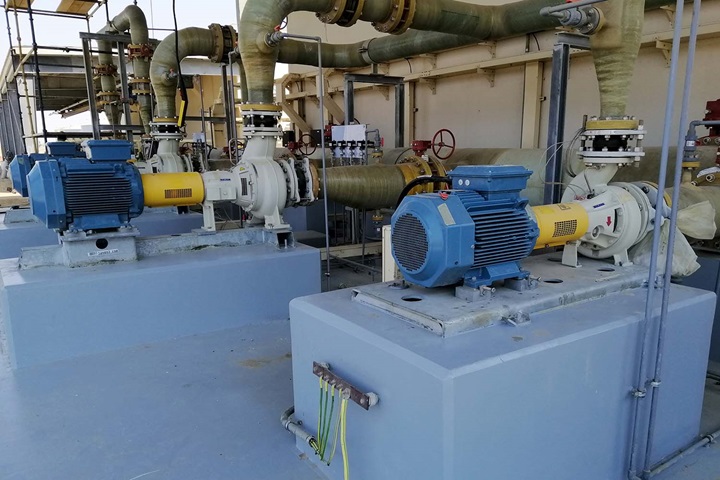 AHLSTAR™ pumps in Saudi Arabian plant